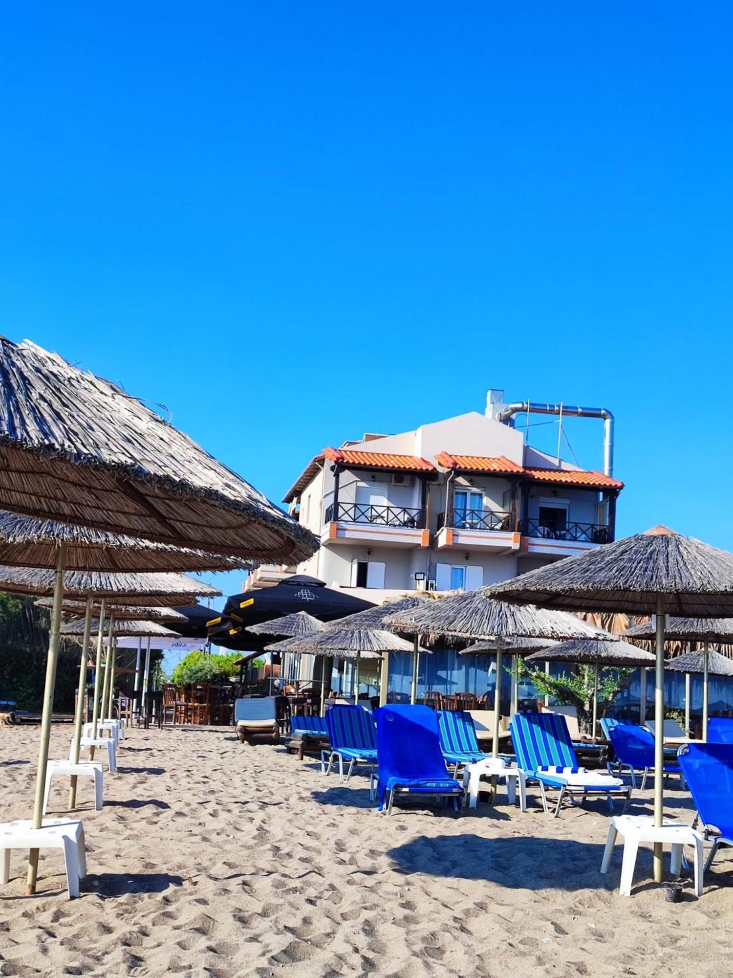Апарт отель Troulis Seaside Amoudara  Экстерьер фото